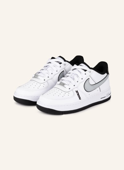 Nike Sneaker AIR FORCE 1 LV8, Farbe: WEISS/ HELLGRAU (Bild 1)
