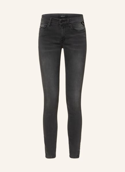 REPLAY Skinny Jeans LUZIEN RE-USED, Farbe: 098 BLACK (Bild 1)
