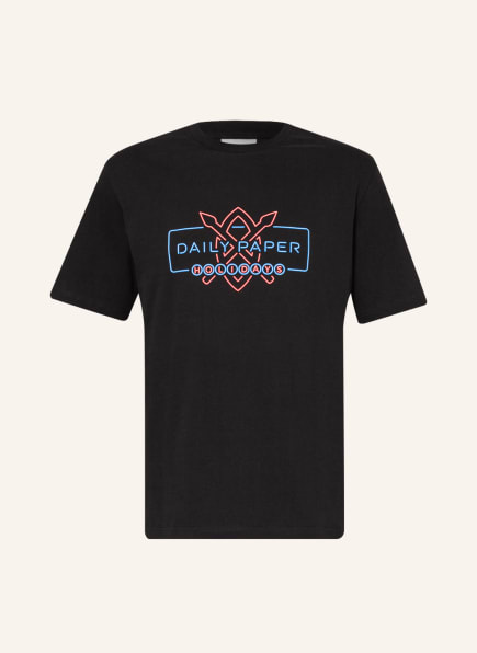 DAILY PAPER T-shirt HOSORT, Color: BLACK (Image 1)