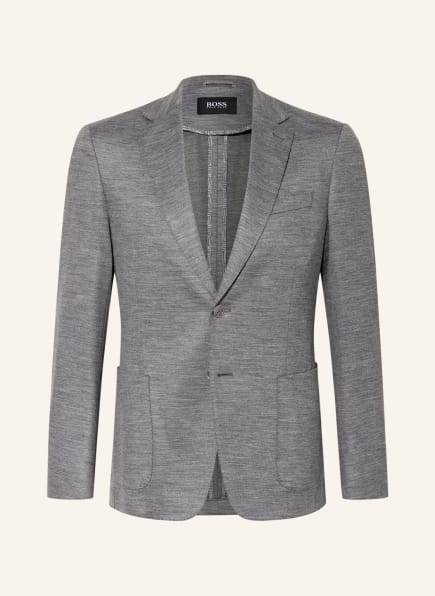 BOSS Suit jacket HANRY slim fit made of jersey, Color: 041 SILVER (Image 1)