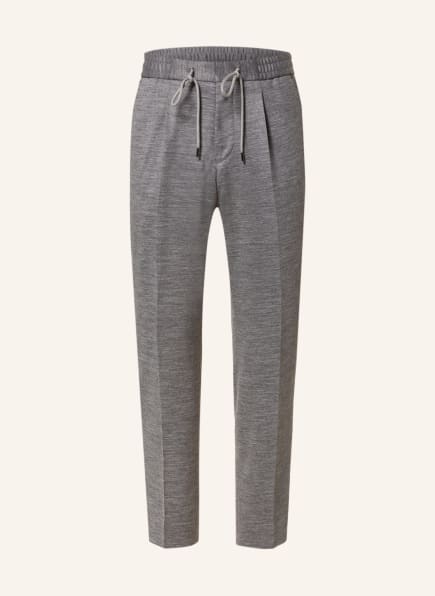 BOSS Suit trousers PERIN slim fit made of jersey, Color: GRAY (Image 1)