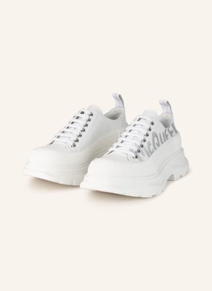 Alexander McQUEEN Sneakers, Color: WHITE/ SILVER (Image 1)