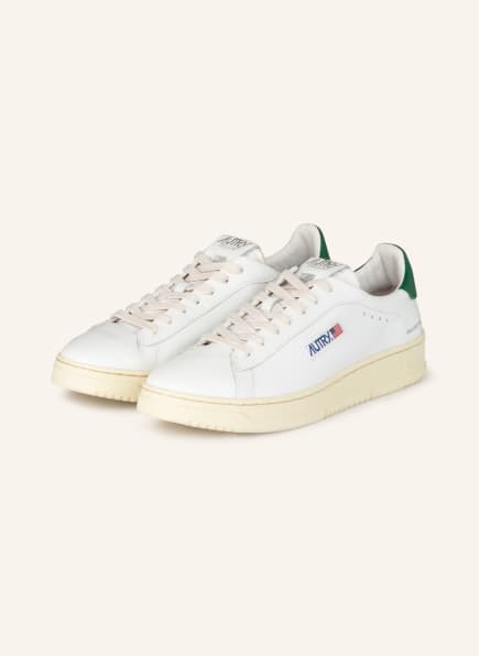 AUTRY Sneakers DALLAS, Color: WHITE/ GREEN (Image 1)