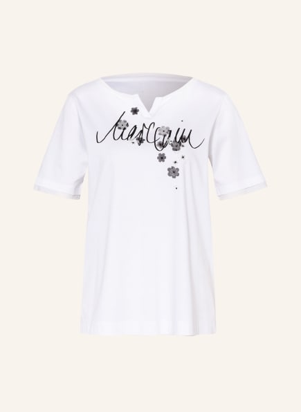 MARC CAIN T-Shirt, Farbe: 100 WHITE (Bild 1)