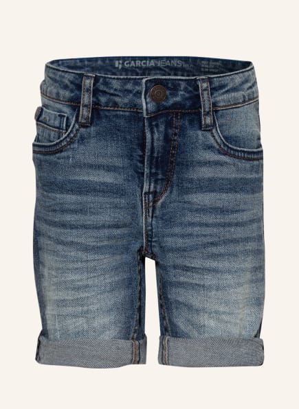 GARCIA Jeans-Shorts XEVI Slim Fit, Farbe: 4921 Flow Denim - medium used (Bild 1)