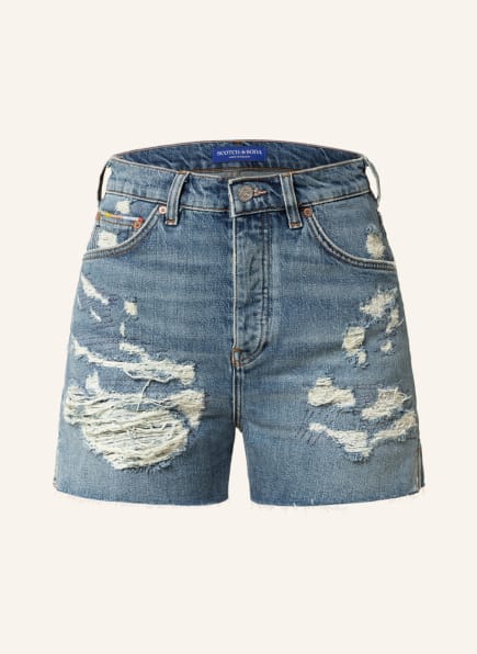 SCOTCH & SODA Jeans-Shorts , Farbe: 4736 Ocean Tone (Bild 1)