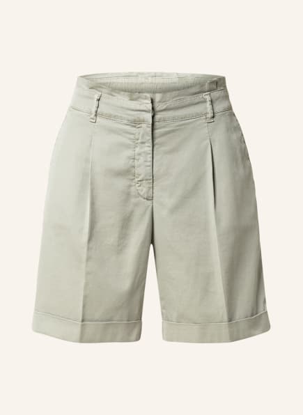 MARC AUREL Paperbag-Shorts, Farbe: HELLGRÜN (Bild 1)