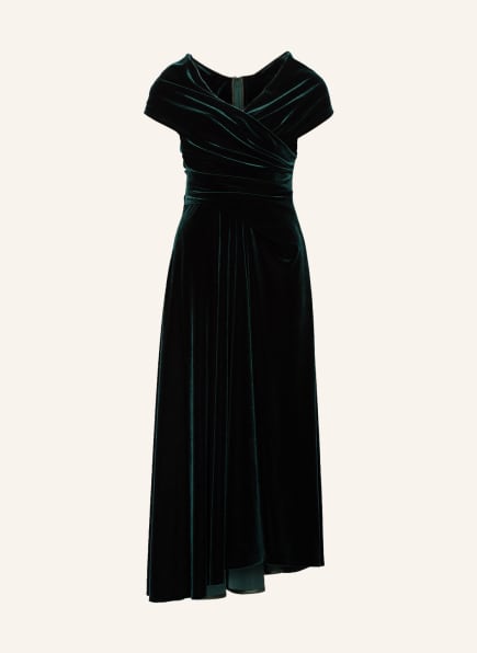 TALBOT RUNHOF Abendkleid TOLINDA11 aus Samt, Farbe: DUNKELGRÜN (Bild 1)