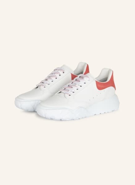 Alexander McQUEEN Sneakers, Color: WHITE/ SALMON (Image 1)