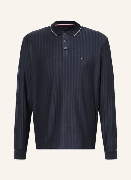 TOMMY HILFIGER Piqué-Poloshirt Regular Fit, Farbe: BLAU (Bild 1)