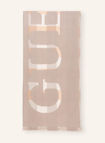 GUESS Schal , Farbe: WEISS/ BEIGE (Bild 1)