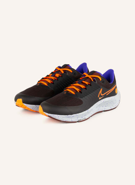 Nike Laufschuhe AIR ZOOM PEGASUS 38 SHIELD , Farbe: SCHWARZ/ NEONORANGE (Bild 1)
