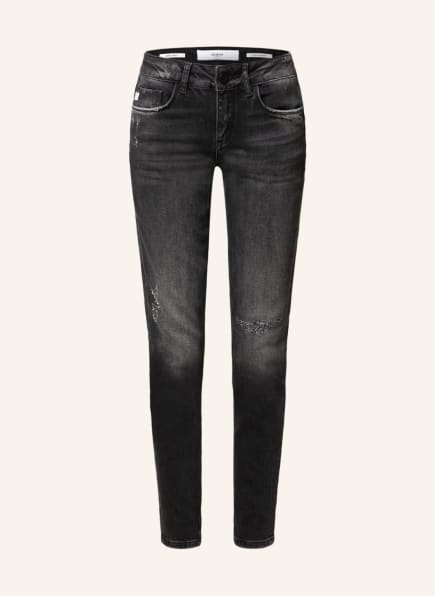 GOLDGARN DENIM Skinny Jeans JUNGBUSCH, Farbe: 1110 vintageblack (Bild 1)