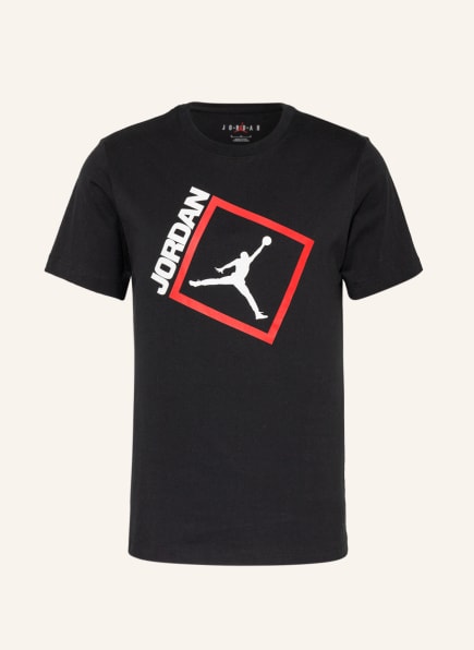 JORDAN T-shirt JORDAN JUMPMAN BOX, Kolor: CZARNY (Obrazek 1)