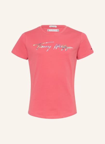 TOMMY HILFIGER T-Shirt, Farbe: ROSA (Bild 1)