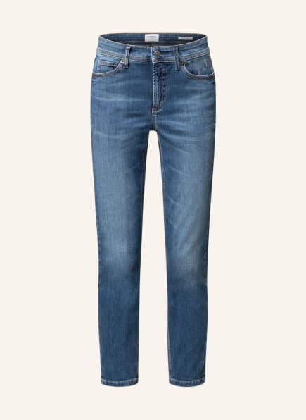CAMBIO 7/8-Jeans PIPER mit Schmucksteinbesatz, Farbe: 5135 authentic mid used (Bild 1)
