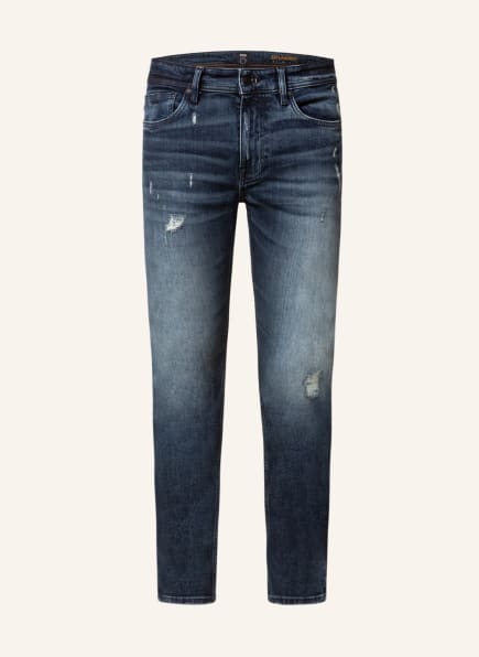 BOSS Destroyed Jeans DELAWARE Slim Fit, Farbe: 409 DARK BLUE (Bild 1)