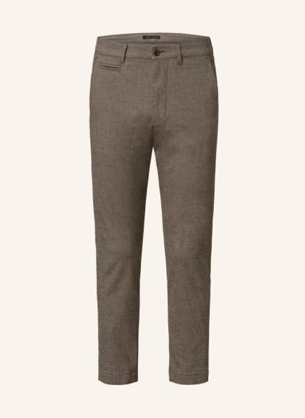 DRYKORN Chino KREW extra slim fit, Color: BROWN (Image 1)