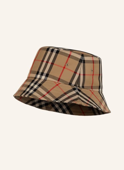 BURBERRY Bucket-Hat, Farbe: CREME/ HELLBRAUN/ BRAUN (Bild 1)