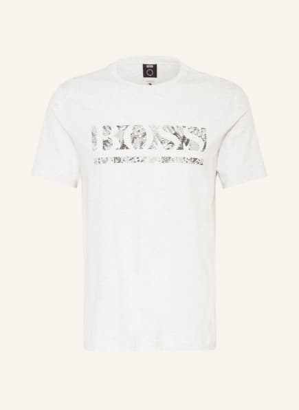 BOSS T-shirt TEE 1, Color: CREAM/ LIGHT GRAY (Image 1)