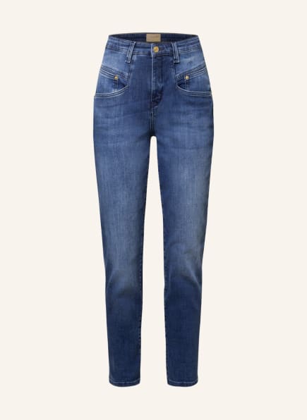 MAC Jeans RICH CARROT, Farbe: D615 fashion mid blue wash (Bild 1)