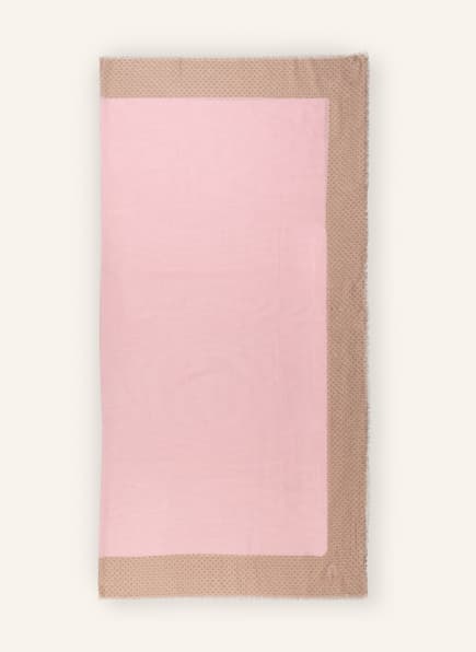 AIGNER Tuch, Farbe: ROSA/ HELLBRAUN (Bild 1)