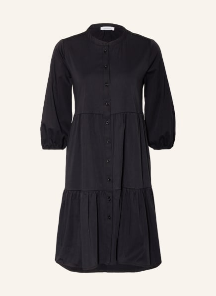 darling harbour Dress with 3/4 sleeve , Color: BLACK (Image 1)