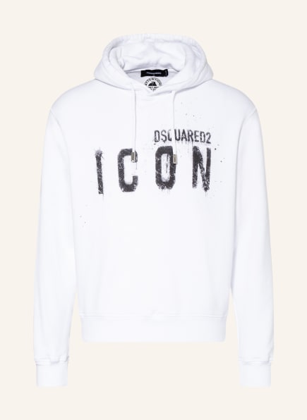 DSQUARED2 Hoodie , Color: WHITE (Image 1)