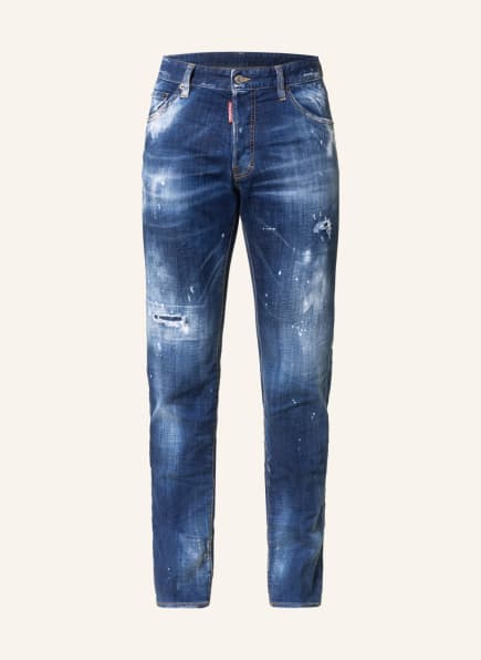 DSQUARED2 Destroyed Jeans COOL GUY Extra Slim Fit , Farbe: 470 NAVY BLUE (Bild 1)