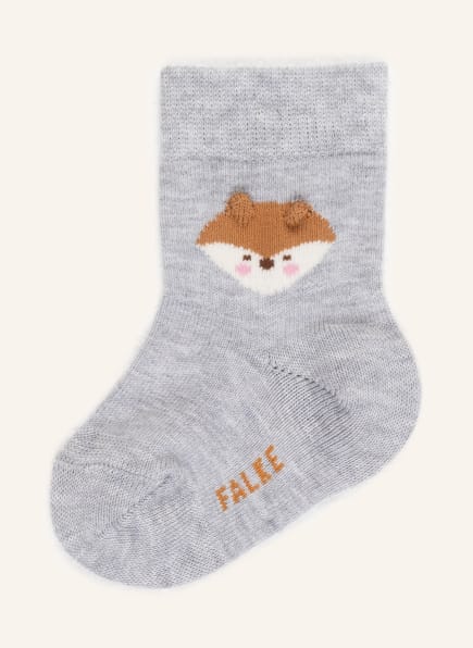 FALKE Socken FOX AND RABBIT, Farbe: HELLGRAU (Bild 1)