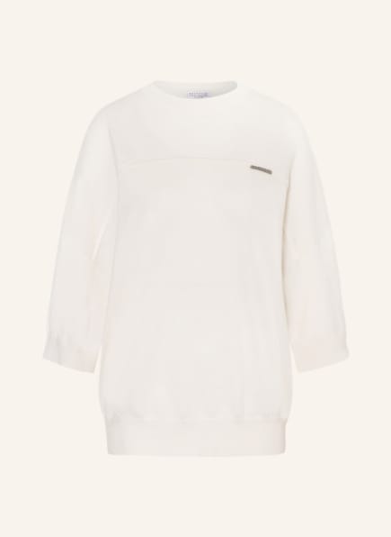 BRUNELLO CUCINELLI Cashmere-Pullover, Farbe: CREME (Bild 1)