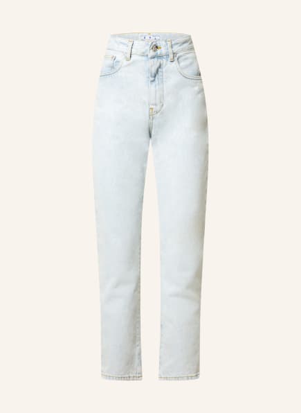 Off-White 7/8 jeans , Color: 4001 BLUE WHITE (Image 1)
