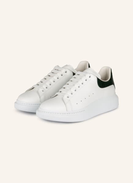 Alexander McQUEEN Sneakers, Color: WHITE/ DARK GREEN (Image 1)