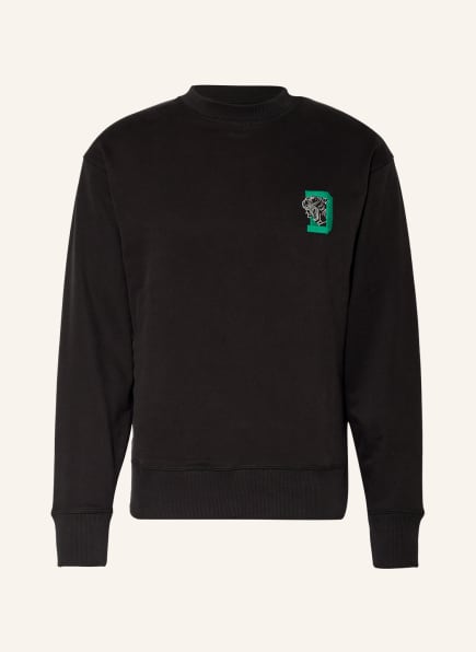 DRYKORN Sweatshirt FELIX, Color: BLACK (Image 1)