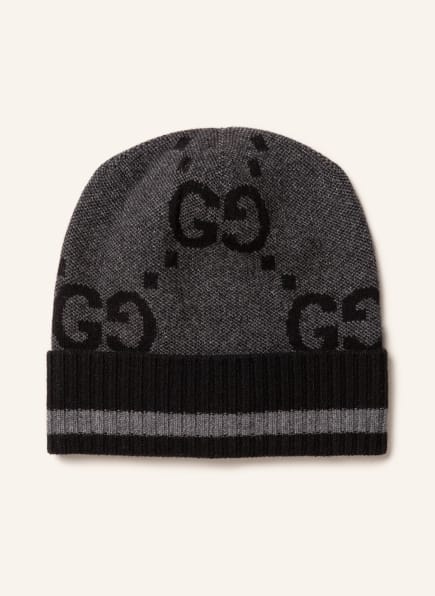 GUCCI Cashmere hat , Color: BLACK/ GRAY (Image 1)