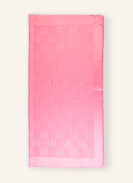 GUCCI Scarf with silk , Color: PINK (Image 1)