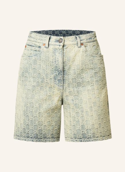 GUCCI Jeans-Shorts , Farbe: 4692 LIGHT BLUE/IVORY (Bild 1)