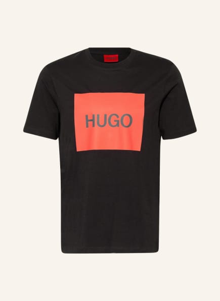 HUGO T-shirt DULIVE, Color: BLACK (Image 1)