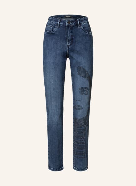 Joseph Ribkoff Jeans mit Schmucksteinbesatz, Farbe: 3699 DENIM (Bild 1)