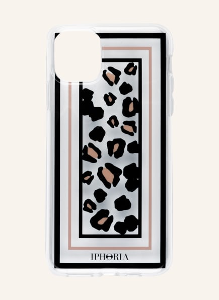 IPHORIA Smartphone-Hülle, Farbe: TRANSPARENT/ SCHWARZ/ ROSÉ (Bild 1)