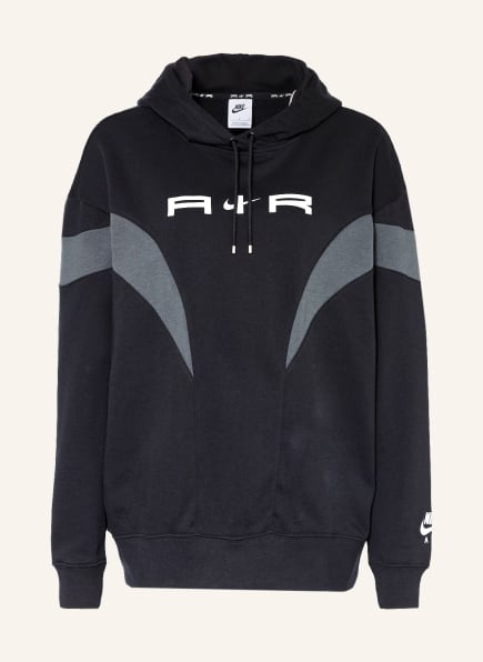Nike Oversized-Hoodie AIR, Farbe: SCHWARZ/ GRAU (Bild 1)