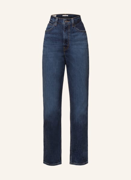 Levi's® Straight jeans 70S HIGH SLIM STRAIGHT, Color: 15 Dark Indigo - Worn In (Image 1)