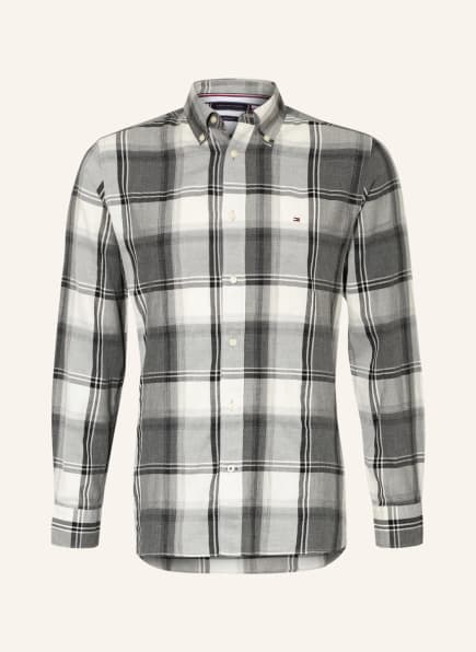 TOMMY HILFIGER Hemd Regular Fit, Farbe: CREME/ GRAU/ SCHWARZ (Bild 1)