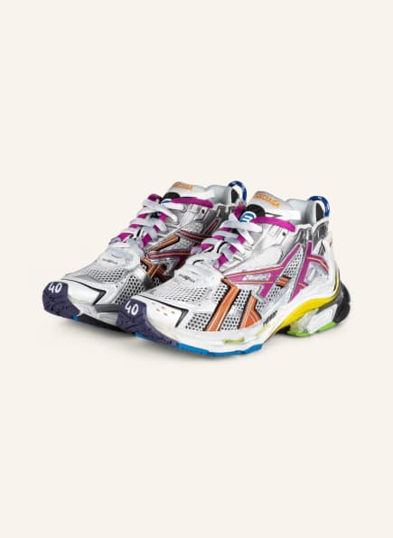 BALENCIAGA Sneaker RUNNER, Farbe: SILBER/ FUCHSIA/ BRAUN (Bild 1)