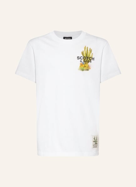 SCOTCH & SODA T-Shirt, Farbe: WEISS (Bild 1)