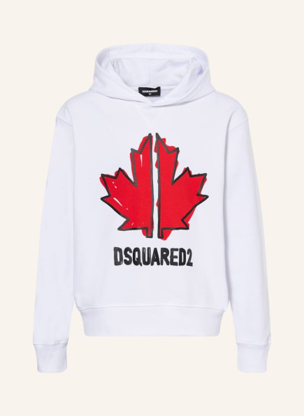 DSQUARED2 Hoodie, Farbe: WEISS (Bild 1)