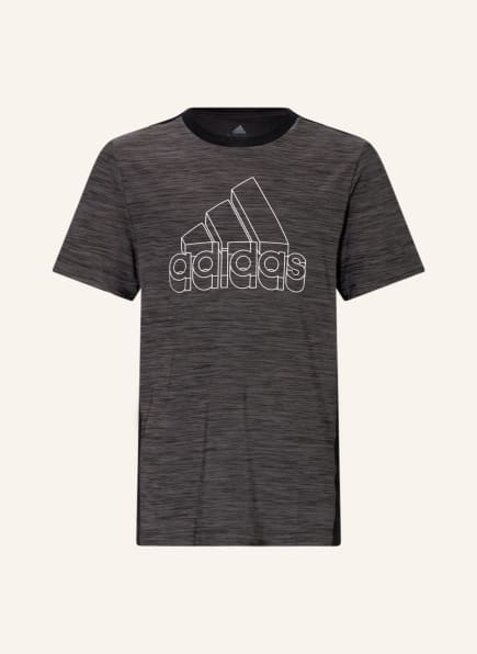 adidas T-Shirt B.A.R., Farbe: SCHWARZ/ GRAU (Bild 1)