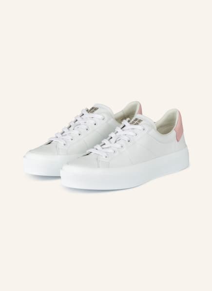 GIVENCHY Sneaker CITY , Farbe: WEISS/ ROSA (Bild 1)