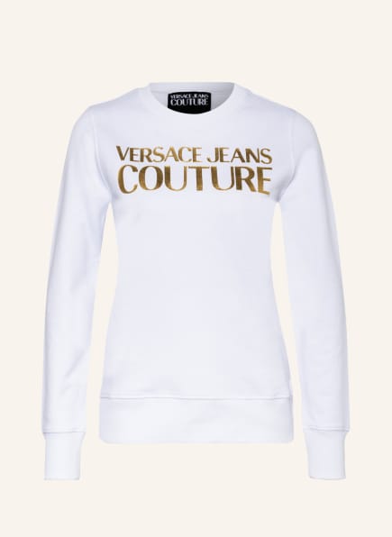 VERSACE JEANS COUTURE Sweatshirt, Farbe: WEISS/ GOLD (Bild 1)
