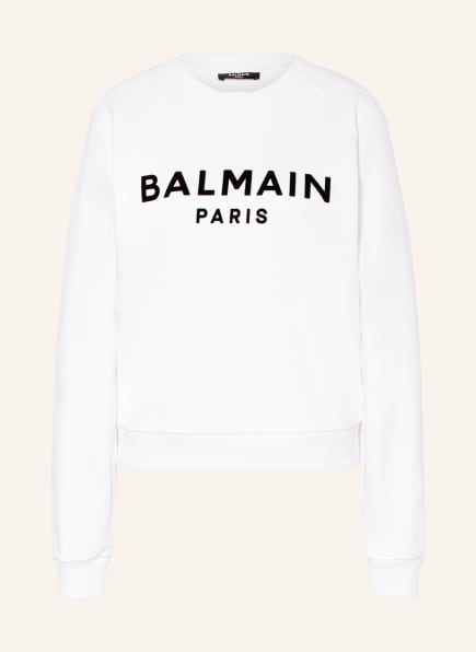 BALMAIN Sweatshirt, Color: WHITE (Image 1)